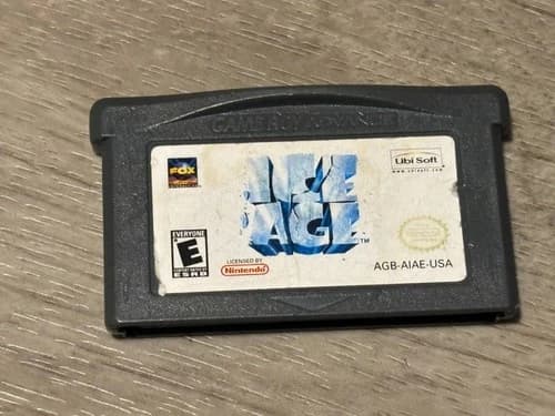 Ice Age Nintendo Game Boy Advance GBA Cleaned & Tested Authentic