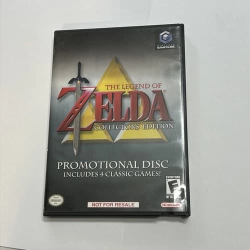 Legend of Zelda Collectors Edition Promotional Game - Nintendo GameCube - CIB