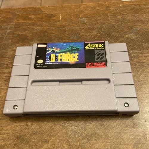 D-Force SNES Super Nintendo