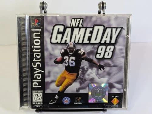 Sony Playstation 1 PS1 NFL GameDay 98 CIB Cleaned, Tested, Working! See Pics!