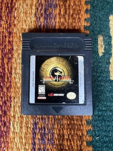 Mortal Kombat 4 (Nintendo Game Boy Color, 1998) - Authentic TESTED