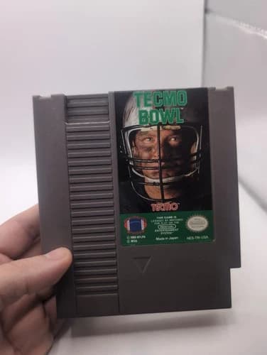 Tecmo Bowl Nintendo Entertainment System NES Tested Authentic
