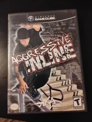 Aggressive Inline (Nintendo GameCube, 2002) CIB COMPLETE w/ Manual. Tested