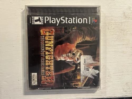 Gunfighter The Legend of Jesse James (Sony PlayStation 1 PS1, 2001)
