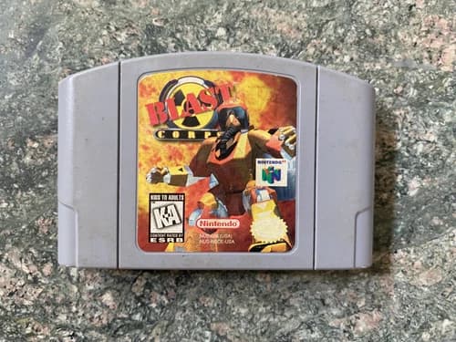 Blast Corps N64 (Nintendo 64, 1996) Cartridge Only Authentic Tested & Working