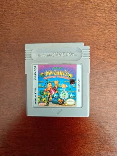 Mr. Chin's Gourmet Paradise (Nintendo Game Boy, 1990) *TESTED*