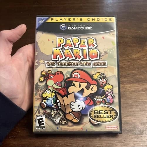 Paper Mario: The Thousand-Year Door (Nintendo GameCube) Complete - Authentic