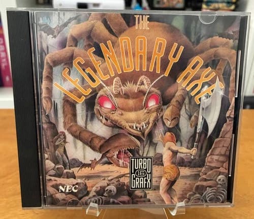 The Legendary Axe (TurboGrafx 16) Complete with Case and Manual