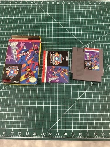 Captain America and The Avengers (Nintendo NES) Complete in Box CIB