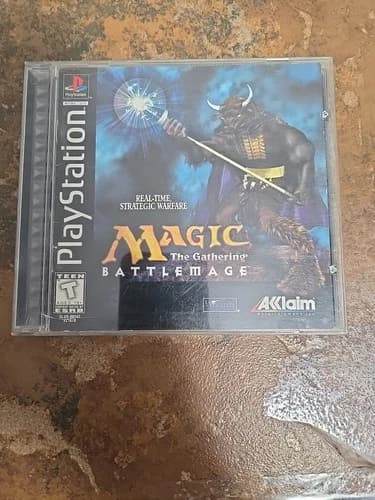 Magic: The Gathering Battlemage Sony PlayStation 1 See Photos For More Details