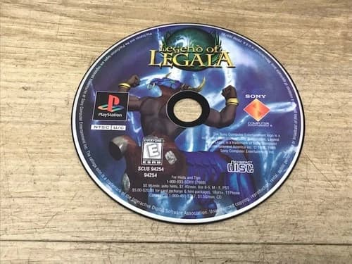 Legend of Legaia Sony PlayStation 1 PS1 RPG Game - Disc ONLY