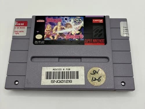 Magic Sword (Super Nintendo Entertainment System, 1992)