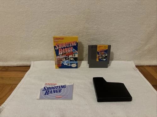 Shooting Range (Nintendo Entertainment System, 1989) TESTED w Box And Manual
