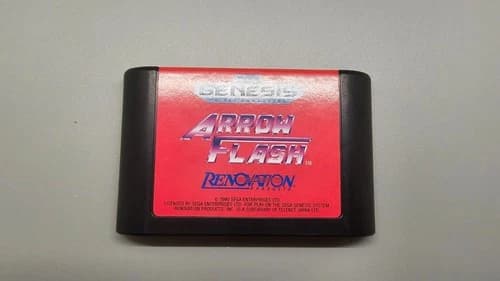 Arrow Flash (Sega Genesis, 1990) Cartridge Only Tested