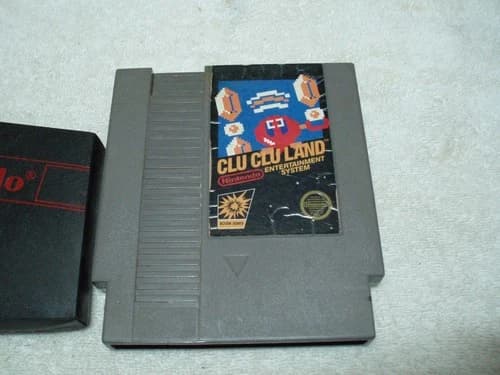 #562 CLU CLU LAND Game Cartridge for the Nintendo NES