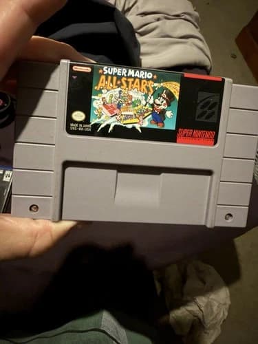 Super Mario All-Stars (Super Nintendo SNES, 1993) Cartridge Only Authentic