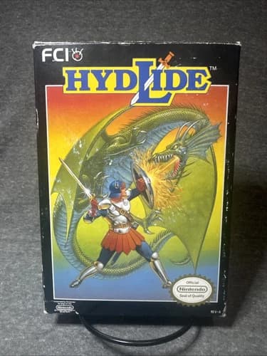 Hydlide Nintendo Entertainment System NES CIB