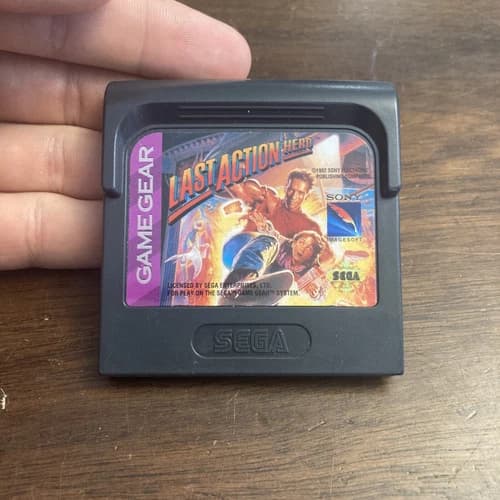 Last Action Hero (Sega Game Gear, 1992) Tested - Authentic