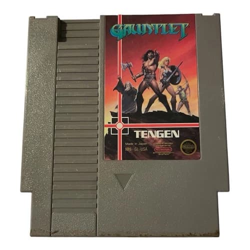 Gauntlet NES Tengen Nintendo Game Cartridge Tested Authentic