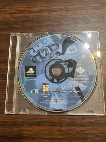 Crash Bandicoot 2: Cortex Strikes Back (Sony Playstation 1, PS1) Disc Only Polis
