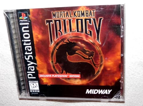 Mortal Kombat Trilogy (PlayStation 1, 1996) PS1 CIB W/ Reg Card Black Label NRMT