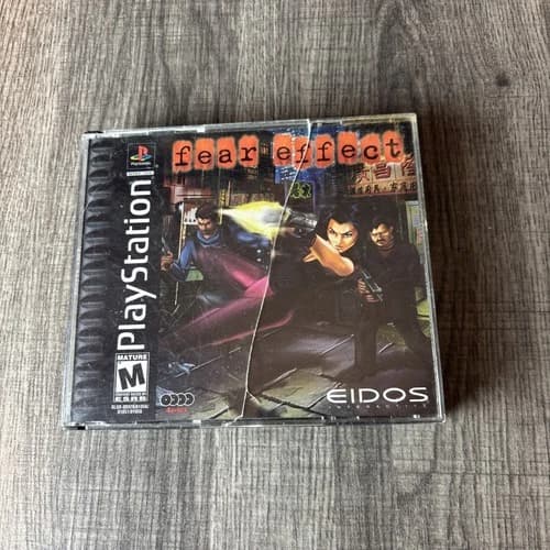 Fear Effect (Sony PlayStation 1 PS1, 2000) Tested Working