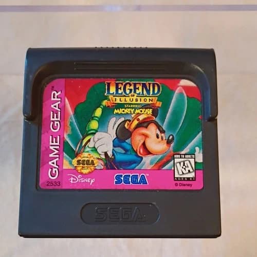 SEGA Legend of Illusion Starring Mickey Mouse Sega Game Gear K-A