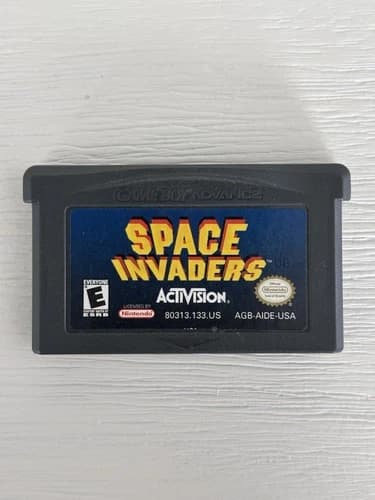 Nintendo Game Boy Advance Space Invaders 2002 GBA Cartridge Only Tested