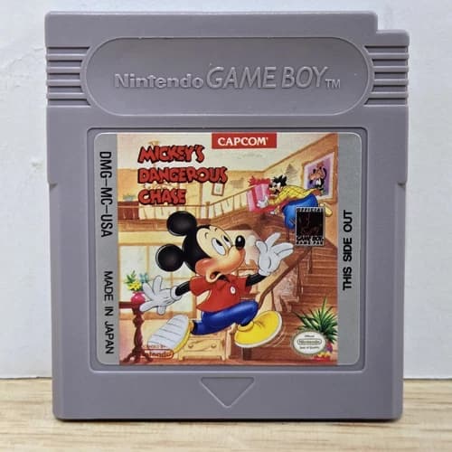 Mickey's Dangerous Chase (Nintendo Gameboy) Authentic