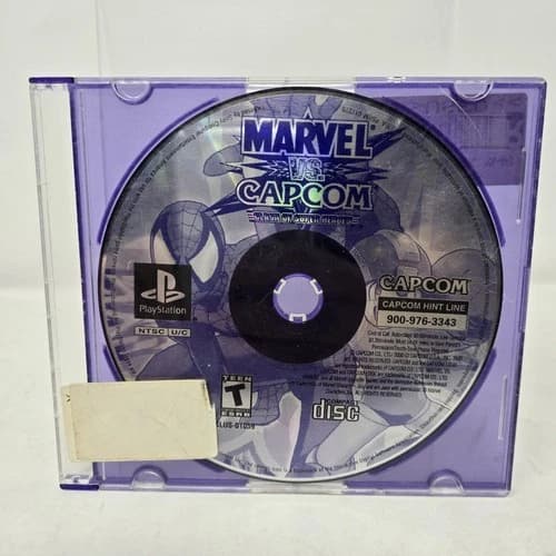 Marvel vs. Capcom: Clash of Super Heroes (PlayStation 1, 2000) Disc Only Tested