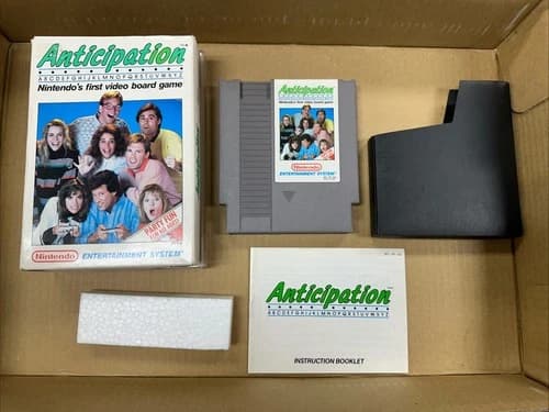 Anticipation (Nintendo Entertainment System, 1988) CIB, Complete in Box!