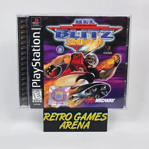 NFL Blitz 2000 (PlayStation 1 PS1) CIB COMPLETE