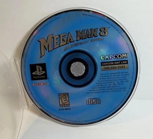 PS1 Mega Man 8 Anniversary Edition (PlayStation PS1, 1997) - DISC ONLY - TESTED