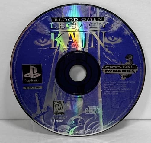 Blood Omen Legacy of Kain (Sony PlayStation 1 PS1 1996) DISC ONLY Tested