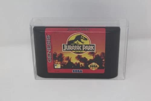 Jurassic Park Sega Genesis Cartridge Tested