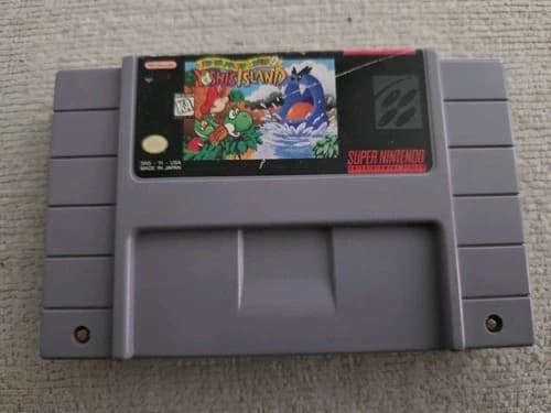 Super Mario World 2: Yoshi's Island (Super Nintendo SNES, 1995) Cart Only