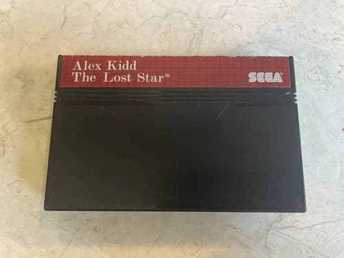 Alex Kidd: The Lost Stars Sega Master System Loose Cartridge SEGA Game Tested