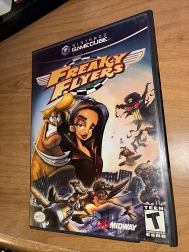 Freaky Flyers (Nintendo GameCube, 2003) COMPLETE CIB Ships Next Day!!