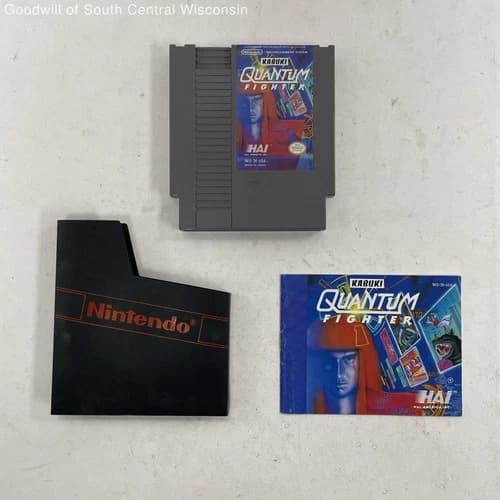 Kabuki Quantum Fighter Nintendo NES Game - Tested