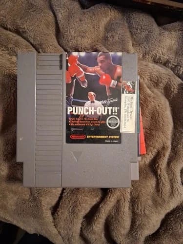 Mike Tyson's Punchout Game Nintendo NES Works.