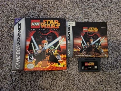 LEGO Star Wars: The Video Game Game Boy Advance CIB COMPLETE Great Condition!