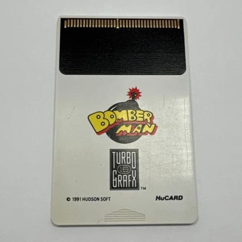 Bomberman Turbo Grafx 16 HuCard Tested 1991