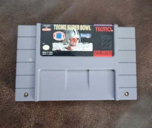 Tecmo Super Bowl Nintendo SNES NTSC-U/C (US/Canada)