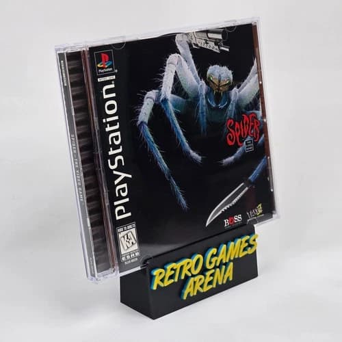 💿REFURBISHED Spider: The Video Game (PlayStation 1 PS1) CIB COMPLETE💿