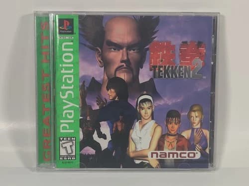 Tekken 2 (Sony PlayStation 1) PS1 Greatest Hits Complete, Tested