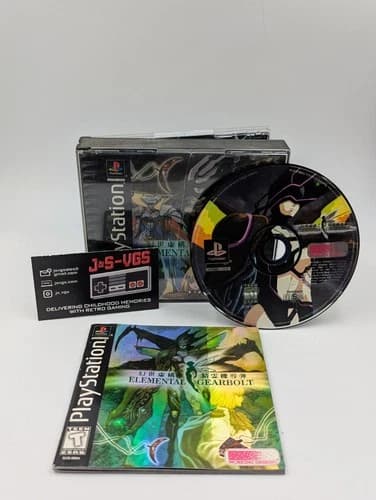 Elemental Gearbolt PlayStation PS1 Sony CIB Complete