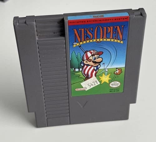 NES Open Tournament Golf Nintendo Entertainment System NES - Cart Only - Tested