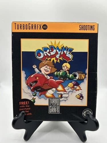 Ordyne TurboGrafx-16 Complete In Big Box Tested