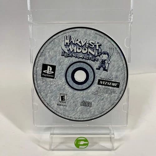 Harvest Moon Back to Nature (PlayStation 1 PS1, 1999) Disc Only