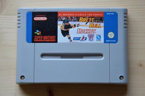 SNES - Brett Hull Hockey for Super Nintendo